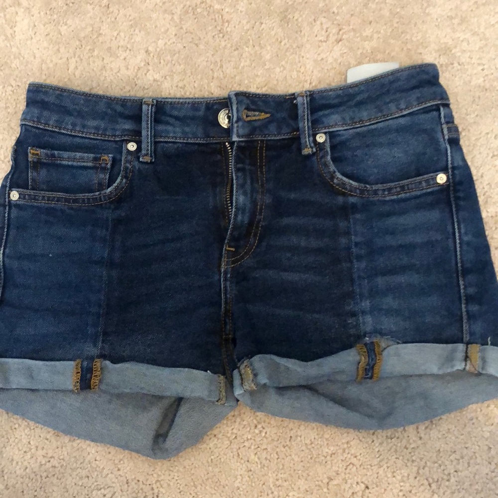 Gently used jean shorts from Mango. size 4